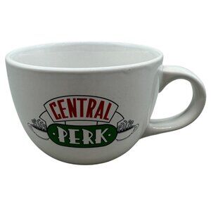 Friends Central Perk Oversized Coffee Mug 24Oz White Ceramic By Warner Bros READ